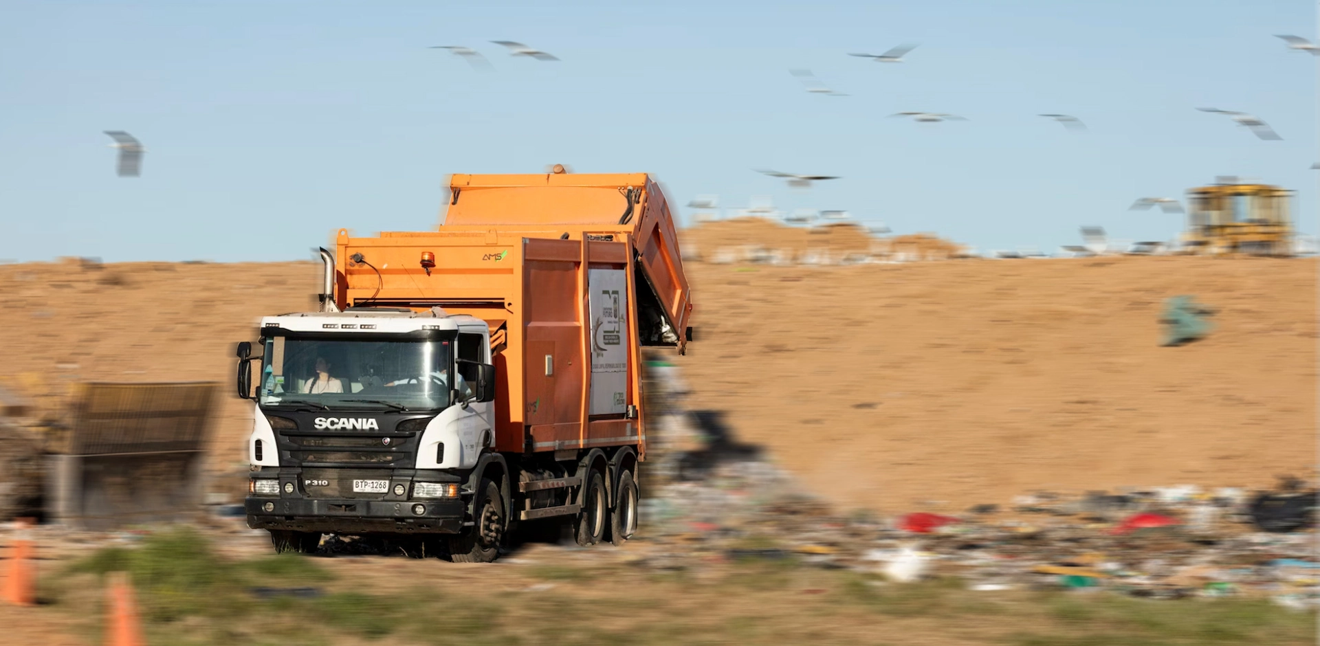 Garbage Truck Dash Camera